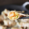 灣仔碼頭薺菜豬肉水餃1320g66只早餐食品速食面點生鮮速凍餃子 曬單實拍圖