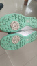 卡爾美（KELME）成人足球鞋男比賽TF碎釘球鞋學(xué)生透氣防滑球鞋 白/清新綠 41  曬單實(shí)拍圖