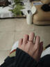 DRAGBOLL莫比烏斯環(huán)情侶對戒足銀對戒活口表白結婚求婚送女友生日禮物 莫比烏斯-月老紅線(xiàn)-活口 曬單實(shí)拍圖