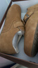 駱駝（CAMEL）松包2代全包勃肯鞋舒適深口鞋 L25W700108 駝色(全包絨里) 40 曬單實(shí)拍圖