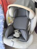 貝倍適兒童安全座椅汽車通用0-4-12歲寶寶嬰兒旋轉(zhuǎn)車載isofix便攜坐椅 至尊灰（硬接口+上拉帶+遮陽帽） 曬單實(shí)拍圖