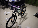 永久山地自行車(chē)26英寸21變速碟剎男女式成年人學(xué)生青少年城市越野跑車(chē) 24速26寸鋼架線(xiàn)碟 灰色 曬單實(shí)拍圖