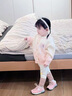 G.DUCKKIDS小黃鴨女童外套春秋2025新款?lèi)?ài)莎公主兒童針織開(kāi)衫女孩寶寶上衣 藍色 90 尺碼1~2歲【 80-90cm】 曬單實(shí)拍圖