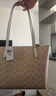 蔻馳（COACH）奢侈品女包FIONA ZIP TOTE系列托特包單肩手提包送女友禮物 新款CBT18IMXDM 曬單實(shí)拍圖