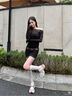 CHERY KALLY百搭厚底增高老爹鞋女高顏值輕奢鞋子女運動(dòng)休閑鞋臟臟女鞋 朱玉白 white erd 37 曬單實(shí)拍圖