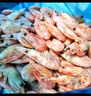 美加佳頭籽熟凍北極甜蝦凈重3斤 90/120規(guī)格 頭籽率95% 熟凍甜蝦 曬單實拍圖