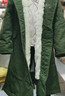 戌衛真皮毛一體軍大衣男羊皮大衣冬季長(cháng)款加厚抗寒保暖執勤保安大衣 軍綠羊剪絨(內膽不可拆) 精選 XL均碼170-185cm特級 曬單實(shí)拍圖