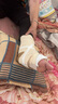 家用電腦椅化妝椅梳妝臺旋轉(zhuǎn)椅子美容美甲滑輪凳可升降靠背椅靜音 雅灰色【加厚面+升級防爆氣缸】 曬單實拍圖