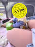 G.DUCKKIDS男童春裝小童嬰兒套裝嬰幼兒分體兩件套春秋一歲兒童寶寶開(kāi)春衣服 大象套裝淺藍色（春秋款） 90 適合身高80-85cm 曬單實(shí)拍圖