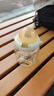 貝因美兒童水杯3-6歲大容量吸管直飲杯PPSU刻度雙飲幼兒園上學(xué)水壺夏季 曬單實(shí)拍圖