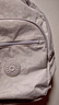 Kipling25秋冬新款輕便學(xué)生書(shū)包大容量雙肩包首爾包|SEOUL S-巖石灰 曬單實(shí)拍圖