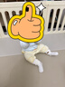 優(yōu)奇嬰兒大pp褲秋季開(kāi)襠褲洋氣男寶寶大屁屁褲春秋款女寶寶褲子 曬單實(shí)拍圖