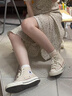 adidas T頭鞋 VL COURT復(fù)古板鞋德訓(xùn)鞋男女阿迪達(dá)斯輕運(yùn)動(dòng) 漢玉白/黑色/樹(shù)脂黃   37 曬單實(shí)拍圖
