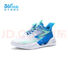361°童鞋男女童運動(dòng)跑鞋2026年夏季新款中大童鞋子 361度白/大地藍色/靜心綠色 40 曬單實(shí)拍圖
