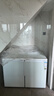 尊貴（ZUNGUI）BCD-219WB 219升臥式冰箱家用變頻風(fēng)冷無(wú)霜小型柜式雙門(mén)櫥柜嵌入式廚房矮電冰箱 變頻珠光白 曬單實(shí)拍圖