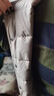 無(wú)印良品（MUJI）女式 輕量羽絨便攜式 背心  淺米色5A M 曬單實(shí)拍圖