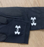 安德瑪（Under Armour）護臂 防曬袖套男女冰袖 籃球運動(dòng)護手肘騎行袖套 黑色M碼 1對裝 曬單實(shí)拍圖