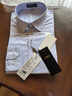 杉杉【舒彈莫代爾】長(cháng)袖襯衫男免燙休閑商務(wù)易打理襯衣 藍色條紋 40 曬單實(shí)拍圖