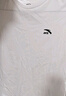 安踏（ANTA）快干棉 | 短袖T恤男女夏季圓領(lǐng)上衣情侶同款吸濕排汗寬松休閑短T 【經(jīng)典logo】純凈白8103-7 L 男175/女170 曬單實(shí)拍圖