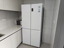 海爾（Haier）盛宴539升十字對開(kāi)四開(kāi)雙開(kāi)門(mén)白色風(fēng)冷無(wú)霜家用電冰箱一級能效變頻BCD-539WGHTDEDWVU1國家補貼20% 曬單實(shí)拍圖