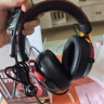 iKF V11【USB有線版】游戲耳機頭戴式電競耳機有線耳麥7.1音效fps電腦聽聲辨位無畏契約三角洲 黑紅色 曬單實拍圖
