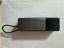 小米（MI）【3C認證】自帶線(xiàn)充電寶10000 165W大功率雙口超快充適用于小米/紅米/蘋(píng)果/華為可上飛機/火車(chē) 曬單實(shí)拍圖