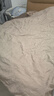 無(wú)印良品a類(lèi)全棉床上四件套純棉家用裸睡高級感床笠款床單被套宿舍三件套4 暗香疏影-淺咖【全棉新疆棉 裸睡無(wú)憂(yōu)】 1.8m四件套 床單款 -被套200*230cm 曬單實(shí)拍圖
