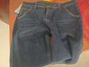 真維斯（JEANSWEST）牛仔褲男士2025秋冬季商務(wù)寬松直筒加絨保暖褲男藍色加絨36 曬單實(shí)拍圖