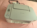 佳能（Canon）TS3480彩色噴墨無線家用辦公學(xué)生A4打印機(jī)復(fù)印掃描一體機(jī)家庭小型照片手機(jī)直接打 TS3480【白色】手機(jī)電腦無線連接+打印復(fù)印掃描 官方標(biāo)配【標(biāo)配墨盒不可加墨，推薦套餐】 曬單實(shí)拍圖