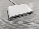 拓思曼 Typec轉換器多口USB3.0耳機充電OTG手機連接鼠標鍵盤U盤tp-c轉接頭數(shù)據(jù)線三合一玩云游戲金鏟鏟 白色-Type-c轉雙口USB-帶供電 0.14m 曬單實拍圖
