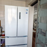 美的（Midea）508升法式多門(mén)四開(kāi)門(mén)一級(jí)能效雙系統(tǒng)雙循環(huán)除菌凈味國(guó)家補(bǔ)貼20%家用冰箱大容量BCD-508WTPZM(E)白 曬單實(shí)拍圖