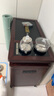 小木窩茶臺  黑胡桃木茶桌旋轉(zhuǎn)茶臺實木可折疊小推車可移動茶水柜 旋轉(zhuǎn)茶臺 【帶燒水壺】組裝 曬單實拍圖