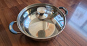 美廚（maxcook）316不銹鋼鴛鴦火鍋 32cm帶蓋 燃?xì)怆姶艩t通用 MCT2003 曬單實(shí)拍圖