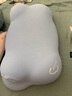 時光存折云朵枕頭 記憶棉護(hù)頸枕 護(hù)脊頸椎枕側(cè)睡趴睡枕兒童枕學(xué)生成人可用 T1段 3-6歲兒童【晴空藍(lán)】 曬單實拍圖