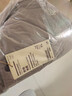 無(wú)印良品（MUJI） 女式 法蘭絨 襯衫領(lǐng) 長(cháng)袖襯衫女士襯衣內搭上衣純棉秋季新品女裝 深綠色格紋 M （160/84A） 曬單實(shí)拍圖