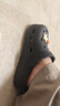 名創(chuàng)優(yōu)品（MINISO）洞洞鞋男女夏季外穿涼鞋防滑厚底踩屎感包頭涼拖鞋 黑色+海洋星星 曬單實(shí)拍圖