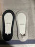 ubras3雙隱形無(wú)痕超淺口防滑船襪子女襪防掉跟 黑+奶油杏+白 曬單實(shí)拍圖