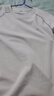 蕉內【王一博同款】熱皮502++男士速干圓領(lǐng)長(cháng)袖機能T恤運動(dòng)騎行速干 【王一博同款】白樺木 M 曬單實(shí)拍圖