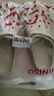 名創(chuàng)優(yōu)品（MINISO）洞洞鞋男女夏季外穿沙灘涼鞋防滑厚底踩屎感包頭涼拖鞋骨白44-45 曬單實(shí)拍圖