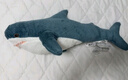 宜家（IKEA）BLAHAJ布羅艾鯊魚抱枕公仔玩偶生日毛絨玩具網(wǎng)紅睡覺可愛 幼鯊55 cm 曬單實(shí)拍圖