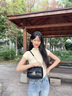 CinvaiKrose通勤包包女包2025年新款斜挎包女士單肩菱格鏈條包生日禮物送女友 黑色Black【小號】送女友老婆走心 曬單實(shí)拍圖