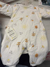 童泰新生嬰兒衣服連體衣夾棉秋冬季0-6月初生寶寶純棉加厚哈衣爬服 魔法小兔 59cm (建議1-3個月身高55-60cm) 曬單實拍圖