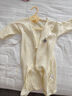 貝瑞加（Babyprints）嬰兒連體衣2件裝寶寶夏季衣服純棉哈衣薄款家居爬服護肚 藍黃59 曬單實拍圖