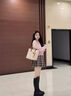 Ehangy包包女款2025年托特包手提包時(shí)尚單肩斜挎包七夕情人節禮物送女友 米色【大牌2025年流行款】 曬單實(shí)拍圖