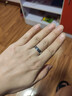 颯雅 素圈戒指男潮流戒子食指中指男生指環(huán)情侶時(shí)尚飾品單身男士尾戒 銀色 國標21號 曬單實(shí)拍圖