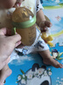 奇琦寶（QIKIBAO）奶瓶6個(gè)月以上嬰兒仿母乳硅膠奶瓶斷奶神器奶瓶240ml帶手柄重力球 奶瓶（7-12個(gè)月）+吸管+吸管奶嘴 曬單實(shí)拍圖