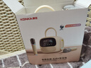 康佳（KONKA）KN12歌詞音箱k歌話筒麥克風(fēng)一體式用家庭用ktv藍(lán)牙音響戶外唱歌神器卡拉OK兒童男女禮物彩屏雙咪 曬單實(shí)拍圖