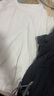 優(yōu)衣庫合作款女裝大師T圓領(lǐng)T恤短袖正肩素色白T474404 00 白色 L /160/88A 曬單實(shí)拍圖