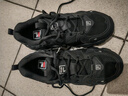 FILA 斐樂(lè )貓爪鞋4代女鞋老爹鞋情侶運動(dòng)鞋復古時(shí)尚休閑鞋網(wǎng)面透氣 【女款】黑-BK 38 曬單實(shí)拍圖