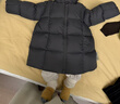 jnby by JNBY新款江南布衣鵝絨服25冬男女童嬰兒YP0C10450 046/鑄鐵灰 90cm 曬單實(shí)拍圖